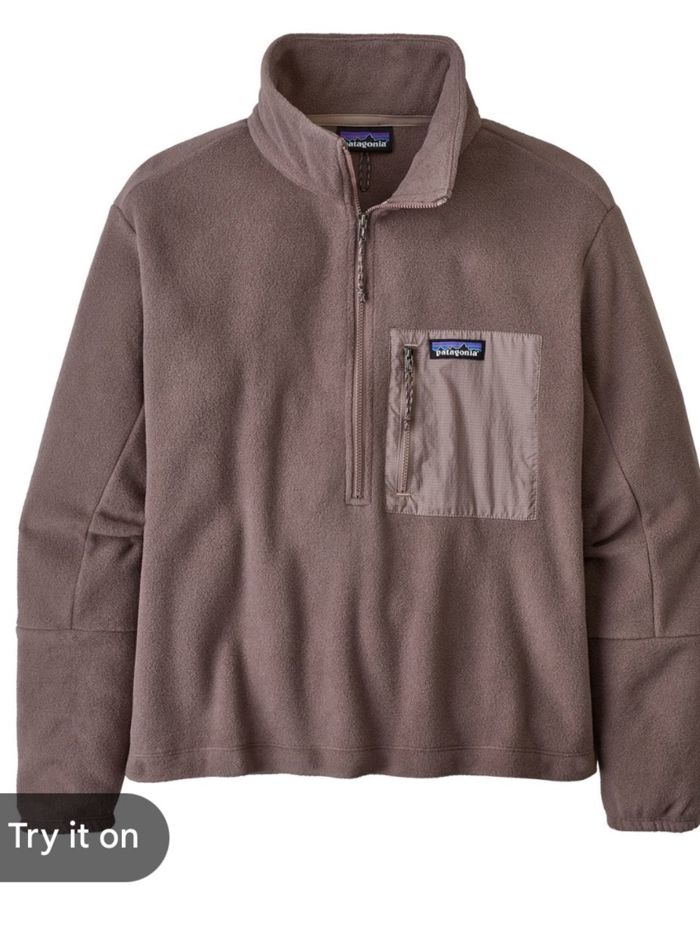 Patagonia Microdini 1/2 Zip Pullover Size Large